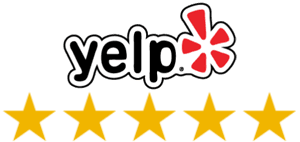 5 Star Rated on Yelp